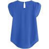 Sexy Tops Going Out Tops for Women V Neck Shirts Women Maternity Tops Graphic T Shirts for Women Loose Fit Blouses for Women Dressy Casual Sexy Women's Blouses Dressy5-Royal Blue,3X-Large view 2