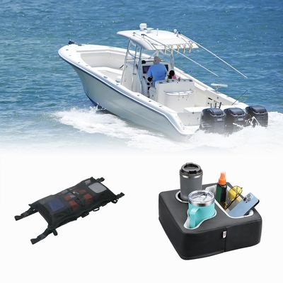 KEMIMOTO T-Top Storage Bag and Boat Cup Holder