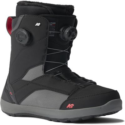K2 Kinsley Clicker X HB Womens Snowboard Boots, 8.5, Black