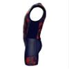 Sparx Men`s Triathlon Suit Trisuit Race Skinsuit Cycling Speed Suit Italian Fabric Swimskin (Orange Cubes, XL) view 3
