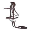 Dover Saddlery Ergonomic Hunter Bridle - Oakbark - Oversize-O/S view 2