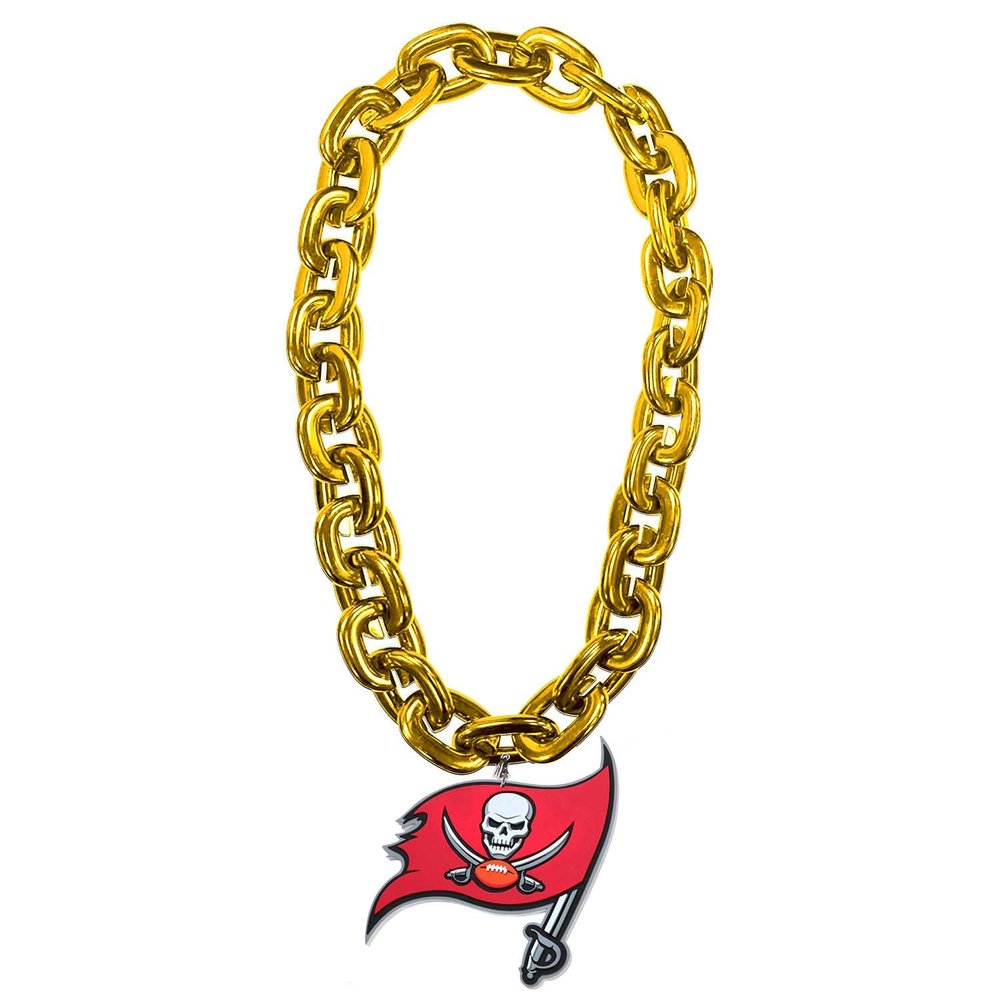 Aminco Tampa Bay Buccaneers NFL Fan Chain, Gold