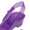 Rapunzel Jelly Shoes, Official Disney Princess Costume Shoes with Rapunzel Emblem, Kids Size 11/12 Medium view 3