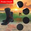 YDQUANI 5mm Neoprene Wetsuit Socks Thermal Diving Socks Anti-slip Beach Boots for Women Men Swimming Snorkeling Surfing view 3