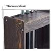 Pool Cue Stick Holder,Cabinet Type 6-Hole Snooker Stick Stand,Space-Saving Set Floor Ball Cue Standing Rack-White||48x24x60cm view 3