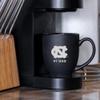 Rico Industries NCAA North Carolina Tar Heels #1 Dad 15oz Laser Engraved Matte Black Ceramic Bistro Mug - for Hot or Cold Drinks view 3