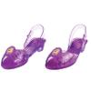 Rapunzel Light Up Shoes, Official Disney Princess Light-Up Costume Shoes with Rapunzel Emblem, Kids Size 11/12 Medium view 1