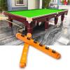 BAZAC Billiard Stick Stand, Wood Pool Cue Rack Stick Holder Holds 6 Cues, Wall Mounting, 2 Pieces, Small Volume, Portable view 2