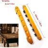 BAZAC Billiard Stick Stand, Wood Pool Cue Rack Stick Holder Holds 6 Cues, Wall Mounting, 2 Pieces, Small Volume, Portable view 3