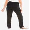 Roaman's Women's Plus Size Crease Front Knit Pant - 24 W, Dark Berry view 2