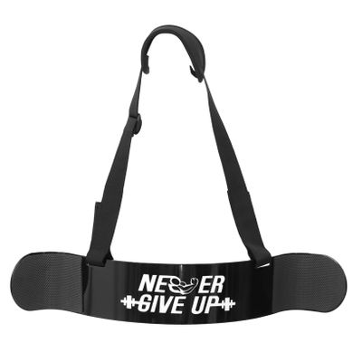 Training Gear Arm Triceps Arm for Biceps Gym Sets Biceps Training Board Bicep Bicep Isolator Aluminum Alloy Body Fitness Bracket Black