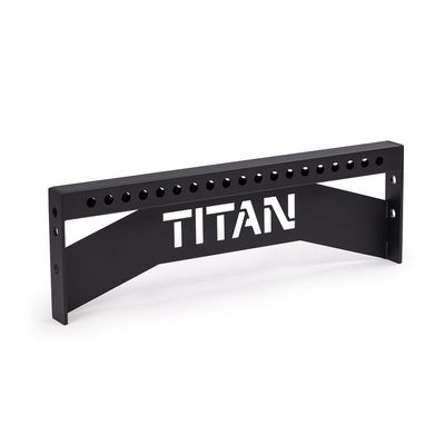 Titan Fitness TITAN Series 42" Laser-Cut Nameplate Crossmember, Fits TITAN Series Power Racks with 3" x 3" Steel Uprights, Powder-Coated Black, Installation Hardware Included