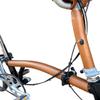 Full Frame Protector for Brompton Bicycle Sew On Version - Brompton Leather Frame Cover (Honey) view 1