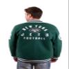 Ultra Game NFL Official Adults Classic Varsity Coaches Jacket Coat - Unisex, New York Jets, Team Color, Small view 3