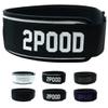2POOD 4" Weightlifting Belt | CrossFit Weightlifting Belt | 4-inch Wide and Built for Support, Flexibility, and The Ability to Cross Train Easily view 3