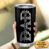 Hyturtle Personalized Fathers Day Gift For Dad - American Flag Dad Custom Stainless Steel Coffee Tumbler Cup 20oz - Funny Dad Gift From Daughter Son Wife - Dad Grandpa Gift For Birthday, Christmas view 2