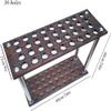 BAZAC Pool Cue Rack,Holds 36 Cues,Ball Cue Stand Rack,Stainless Steel Support Rod,Stand Billiard Pool Cue 24x9x24in. view 2