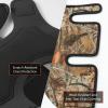 BASSDASH Dog Camo Neoprene Adjustable Hunting Vest Waterproof Chest Protection view 3