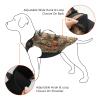 BASSDASH Dog Camo Neoprene Adjustable Hunting Vest Waterproof Chest Protection view 4