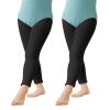 Phoeswan Ballet Black Tights - Footless Dance Tights for Girls & Women, Gymnastics Class view 1