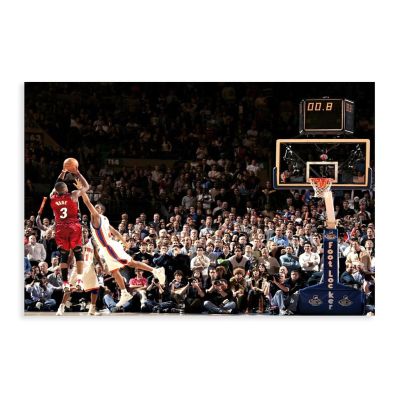 Dwyane Wade Posters For Walls Canvas Paper Poster Signed Art Prints Basketball Dunk Prints Unframe-style 16x24inch(40x60cm)