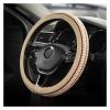 FUERU Car Steering Wheel Cover Set Universal Car Steering Wheel Cover Breathable Ice Silk Ultra-Thin Fit Fashion Car Interior (Color : 8#) view 1