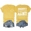 Someone's Feral Aunt Tshirt Funny Somebody's Feral Aunt Groovy for Mom Mother's Day T-Shirt Somebody Feral Aunt Tshirt view 2