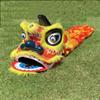 CALMR 9 Inches Lion Dance Mascot Costume Unique Traditional Mascot Lion Dance Head Fun Gongs and Drums Lion Dance Head view 4