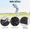 ERHACHAIJIA Best Dad by Par Embroidered Golf Towel with Clip. Funny Retro Golf Accessories Golf Gifts for Men Golf Lover Dad Papa Grandpa, Birthday Retirement Father's Day for Golf Fan view 3