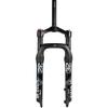 Gaderth Bike Suspension Fork, 20 inch Fat Bike Straight Front Fork, 4.0" Tire 135mm Air Double Shoulder Bicycle Front Fork, Snow Beach Shock Absorber Mountain Bike MTB Fork 20 inches view 1