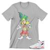 Shirt to Match JOR.DAN 7 White Infrared Men's Graphic T Shirt, Trendy Men's Tees view 1