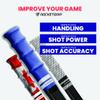 ROCKETGRIP Hockey Stick Replacement Grip  Hockey Stick Tape Alternative for Ice Hockey  Long-Lasting, Easy to Install, for Adults & Kids  Fabric (One Size, Red) view 2