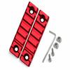 Gotical 7 Slots Picatinny Rail Section Adapter with QD Swivel 1.25 Inch is Included and Compatible with MLOK Mounting Devices (Pack of 4-5,7 Slots, Trigger Guard & Attachment) view 2