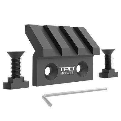 TPO 45 Degree Offset Light/Optic Picatinny Rail Mount fit for Mlock (3 Slot-1pc) (MK4501-3)