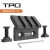 TPO 45 Degree Offset Light/Optic Picatinny Rail Mount fit for Mlock (3 Slot-1pc) (MK4501-3) view 2