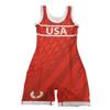 Athena Wrestling - Patriot Red Womens/Girls Freestyle Singlet view 1