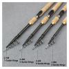 RAHBI 1pcs 1.8m 2.1m 2.4m 2.7m Spinning Rod Carbon Telescopic Fishing Rod Lure Rod Wooden Handle Pole Fishing Tackle Leisurely (Color : Spinning Rod, Size : 1.8 m) view 4
