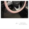 FUERU Car Steering Wheel Cover Set Universal Car Steering Wheel Cover Genuine Leather Crystal Drill Four Seasons Universal Car Interior (Color : 3#) view 4