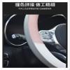 FUERU Car Steering Wheel Cover Set Universal Car Steering Wheel Cover Real Leather Ultra-Thin Waterproof Anti-Wrinkle Car Interior (Color : 4#) view 4