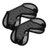 LALAFINA 2pcs Protective Helmet Pad Liner for Outdoor Cycling Black 3d Mesh view 1
