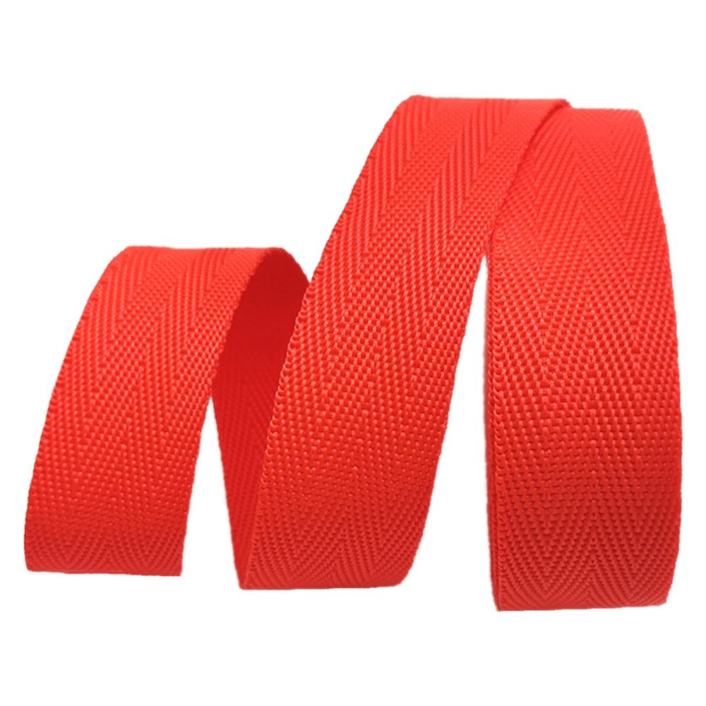 Webbing Strap 1 inch - Double Herringbone Polypropylene Strapping for Bags Crafting DIY Repair