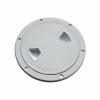 FERDUS Ship Fittings 4/6/8''White Circular Non Slip Inspection Deck Plate Hatch w/Detachable Cover for Access Boat RV Stainless Steel (Color : 6 Inch) view 1
