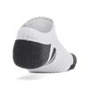 Under Armour Unisex-Adult Performance Cotton No Show Socks 3 Pack, (100) White/White/Pitch Gray, Medium view 3