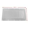 FERDUS Ship Fittings Stainless Steel Boat Louvred Vent Cover 228x127mm Stainless Steel (Color : 2PCS) view 3