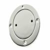FERDUS Ship Fittings 316 Stainless Steel Boat/Marine 3" Deck Plate Cabin Hardware Polished Stainless Steel view 3