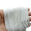 5 Strands of Afghan Tiny Seed Small Heishi White Glass String Strand 2mm Spacer Loose Tube Pipe Cylinder Beads Jewelry Making Supplies Necklace Bracelet view 1