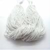 5 Strands of Afghan Tiny Seed Small Heishi White Glass String Strand 2mm Spacer Loose Tube Pipe Cylinder Beads Jewelry Making Supplies Necklace Bracelet view 3