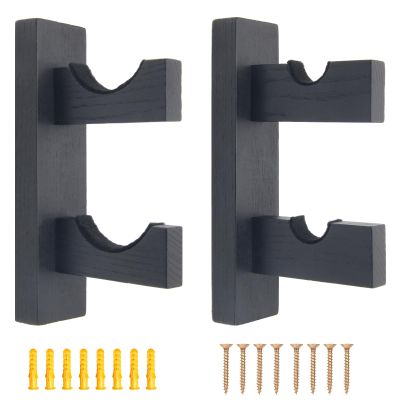 Boyistar Baseball Bat Wall Mount Set, Display Rack for Baseball Bat Hanger Holder with Hidden Screws, Soft Liner, Clean Cloth for Baseball Softball Bat Display Case Rack Brackets