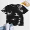 KARFE T-Shirts for Men Men Tie Dye Top Edmer (Color : Black, Size : XX-Large) view 1