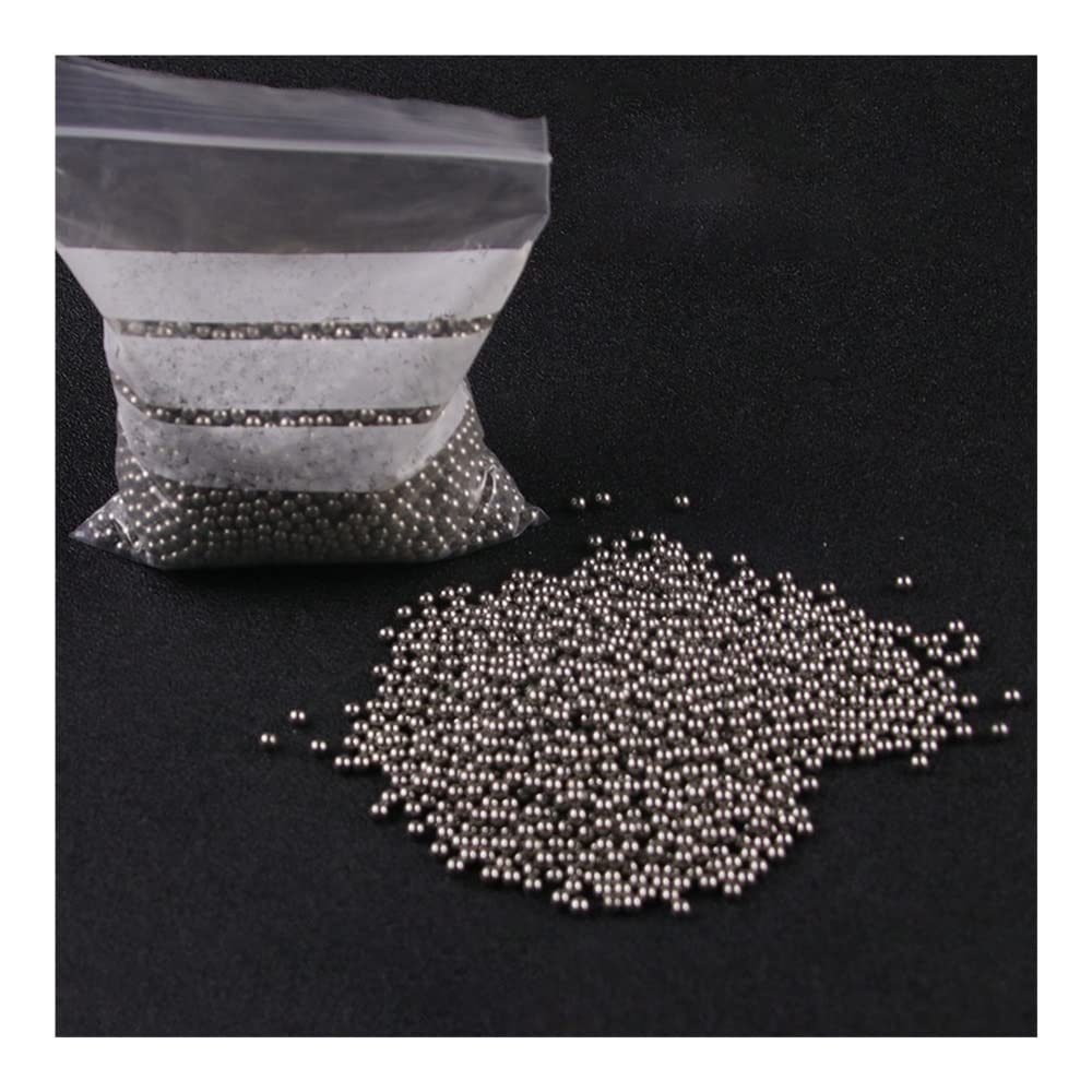 WALENI Steel Precision 2mm 3mm 4mm 5mm 6mm 7mm Steel Ball Catapult Accessories Stainless Steel Ball(3mm 200pcs)